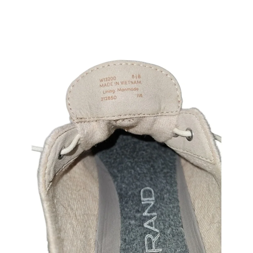 Cole Haan Zerogrand St Wool‎ Ox Shifting Sand Women's Size 8.5